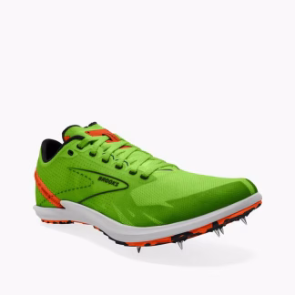 Mens Draxt XC Track Green Gecko/Red/Orange
